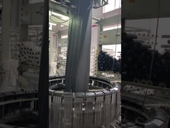 Rotolo di tessuto per laminazione di colore nero intrecciato in PP spunbonded da 1000 metri per borse nero carbone