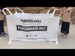 Il salto residuo del vergine i pp 170gsm 1500kg di 100% insacca le borse in serie del jumbo dello SGS