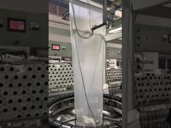 borse tessute pp trasparenti del polipropilene della guarnizione calda di 25kg 50kg per riso singolo